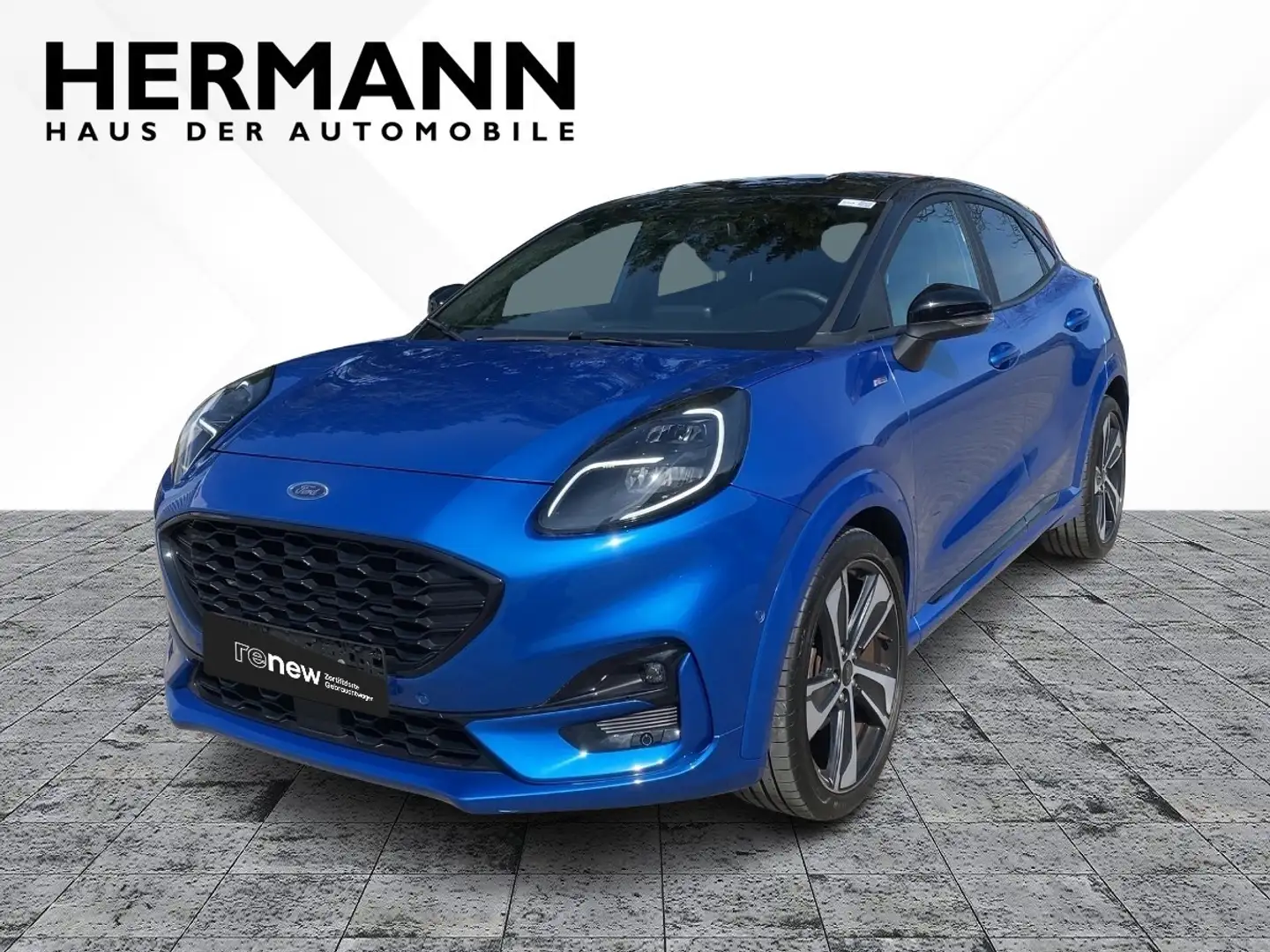 Ford Puma 1.0 EcoBoost ST-Line X *LED*NAVI*SYNC*TWA Blau - 1