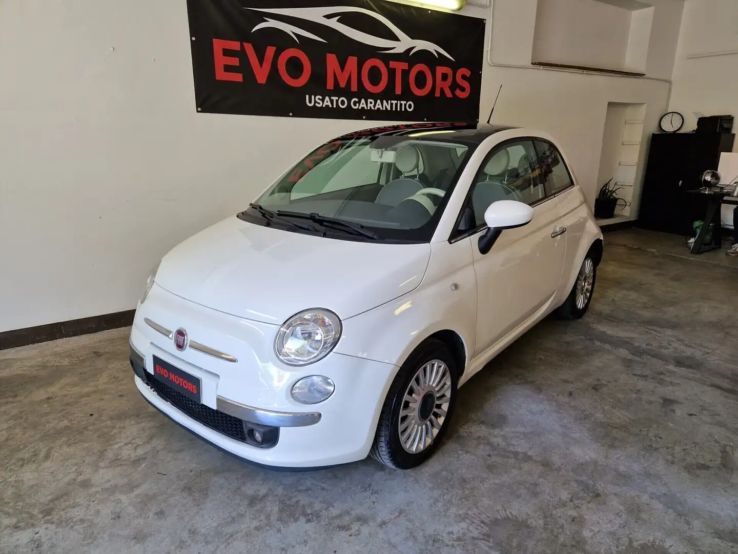Fiat 500 500 1.2 Lounge Blanc - 1