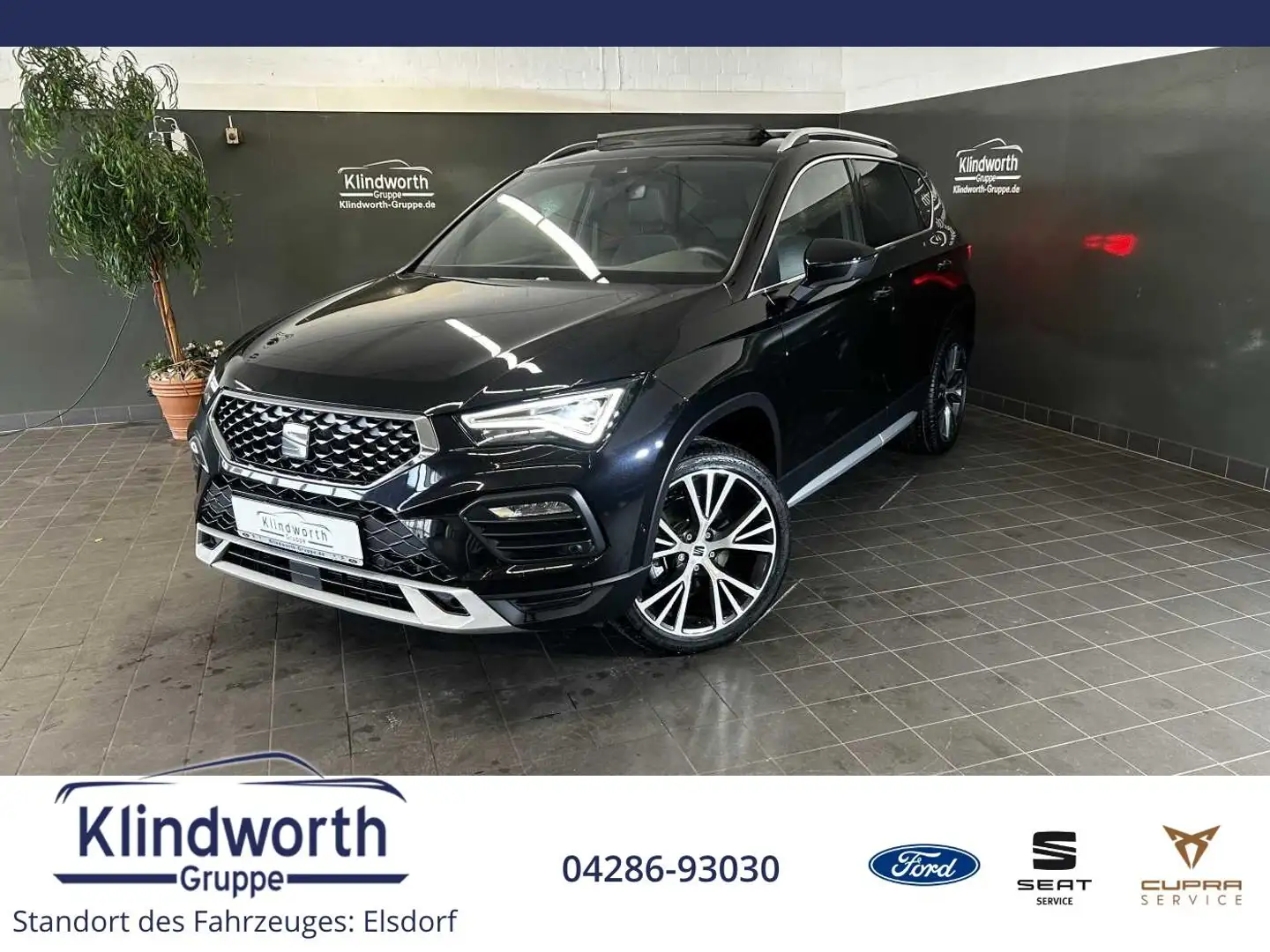 SEAT Ateca 1.5 TSI DSG Xperience +AHK+Pano+BEATS Schwarz - 1