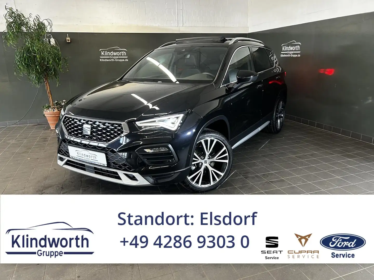 SEAT Ateca 1.5 TSI DSG Xperience +AHK+Pano+BEATS Schwarz - 1
