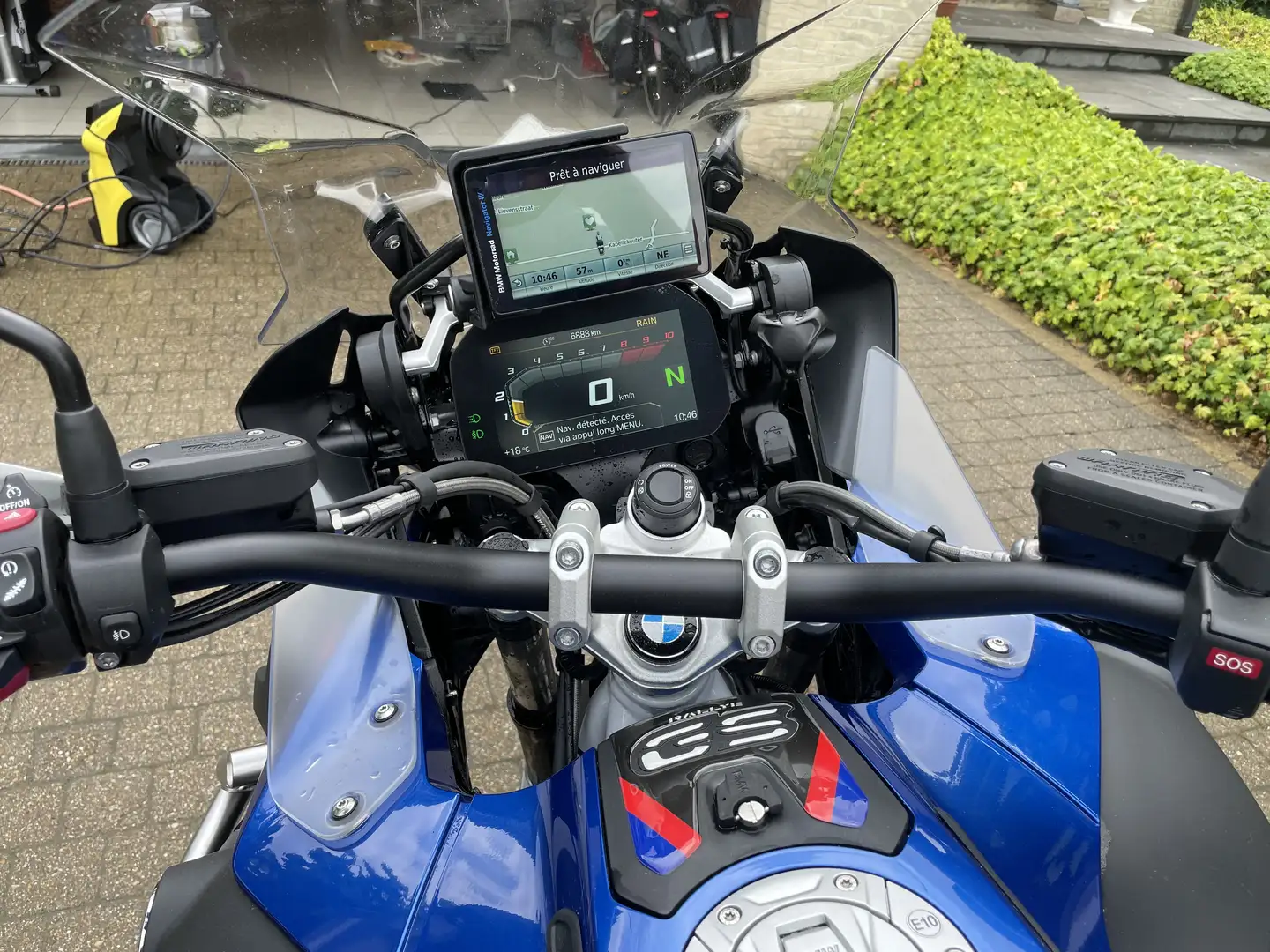 BMW R 1250 GS Adventure avec gps et pot d Akrapovic full options Schwarz - 2