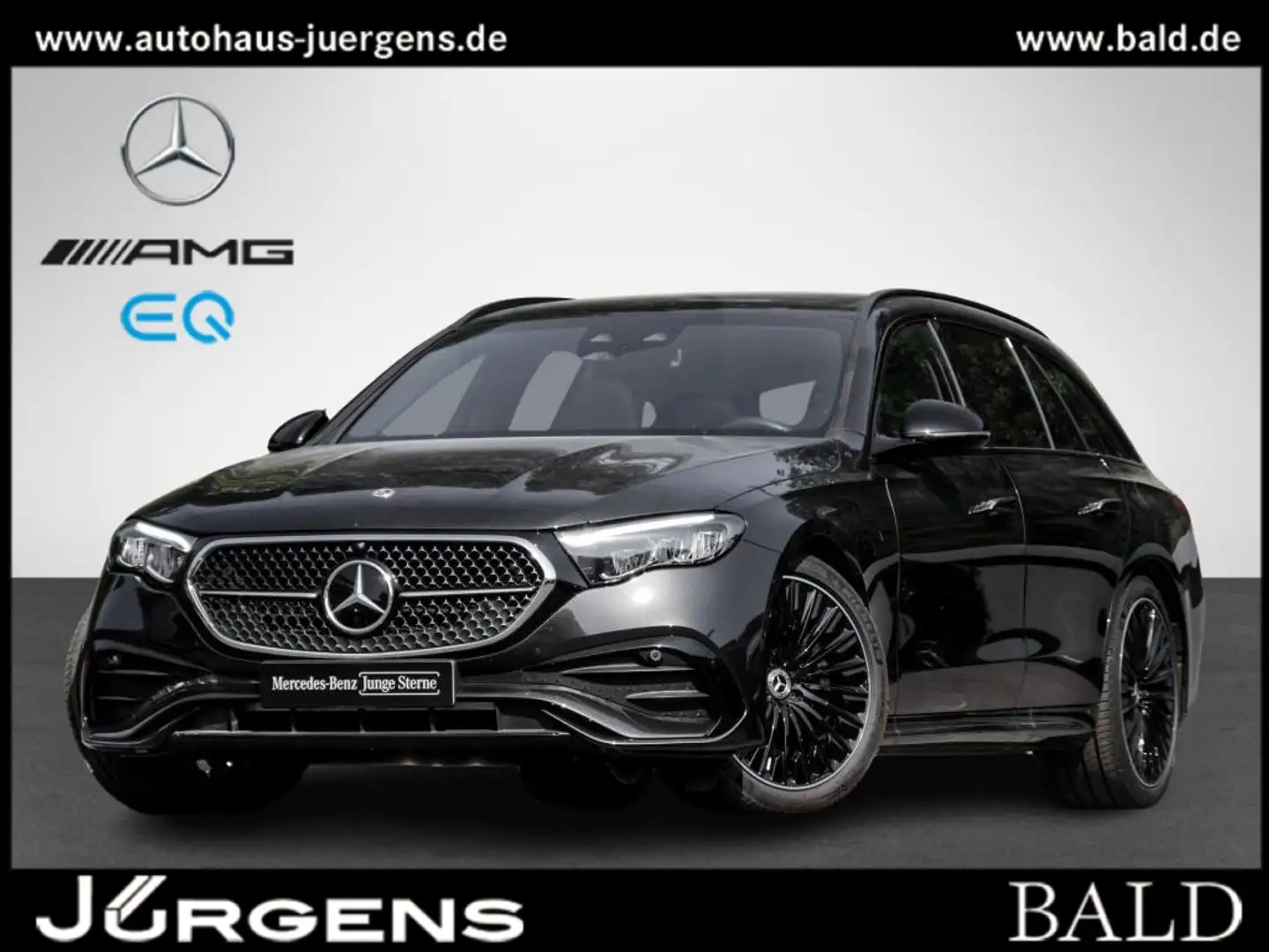 Mercedes-Benz E 300 de 4M T AMG-Sport/Super/Pano/HUD/AHK/Night Grau - 1