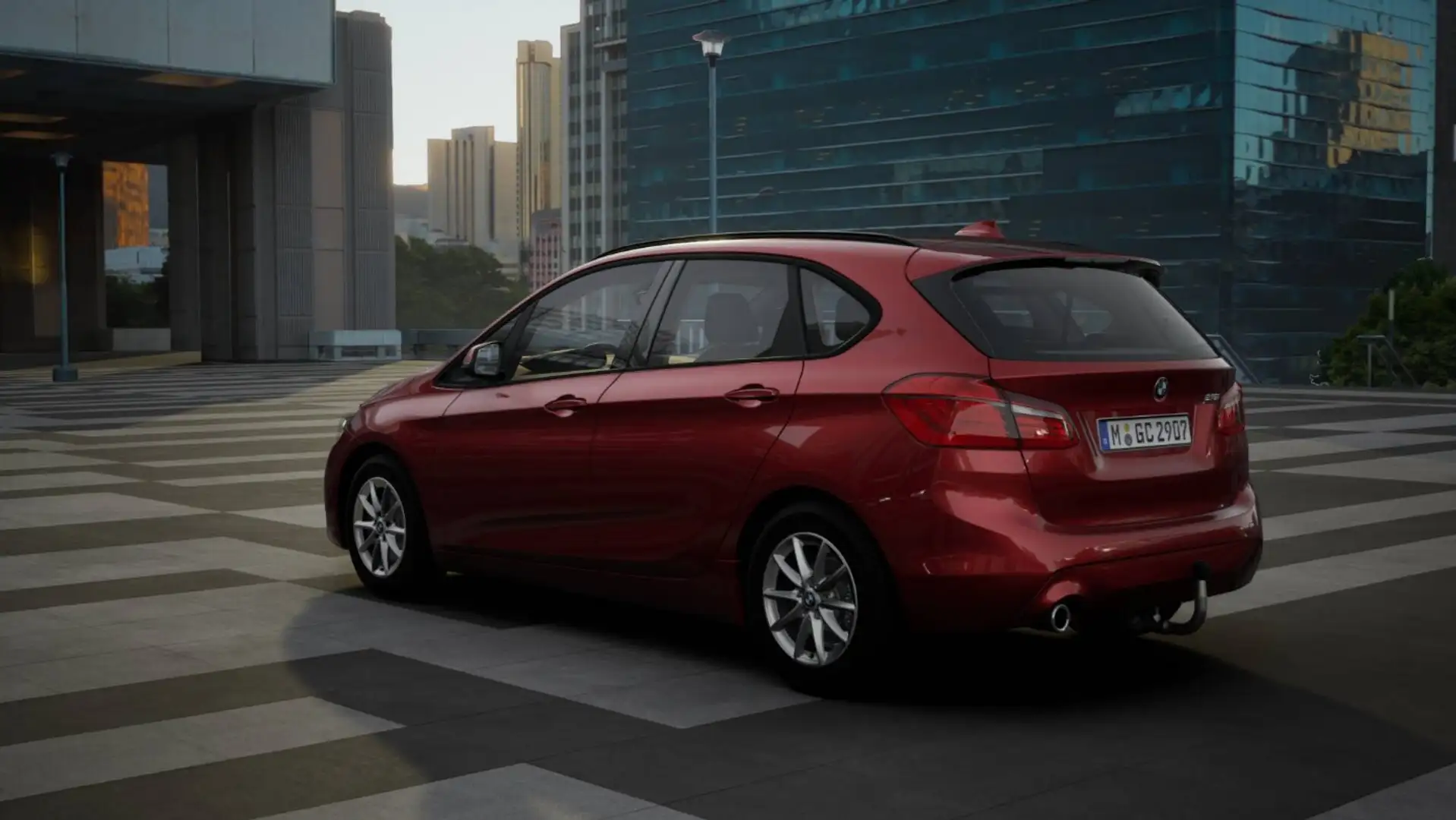 BMW 216 i Active Tourer Advantage PanoSD adapt.LED Navigat Rot - 2