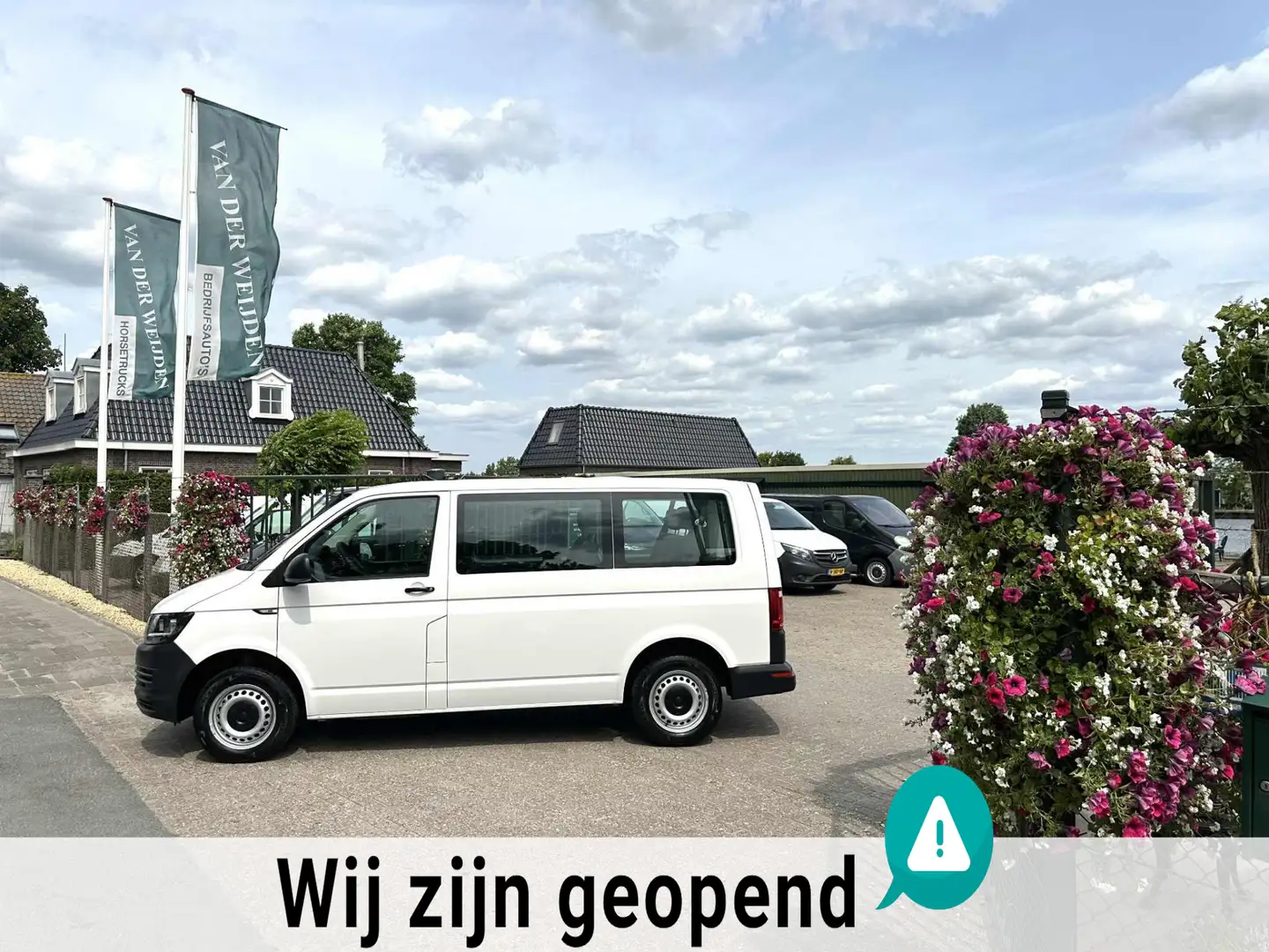Volkswagen 2.0 TDI L1H1 3 + 3 + 3 EURO 6 Blanco - 1