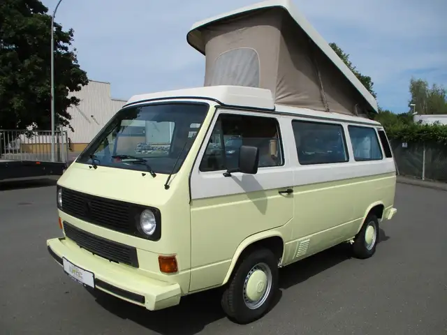 Volkswagen T3 Kombi T3 H-Kz TÜV Neu Lackiert*Hochdach 4 Schlafplätze