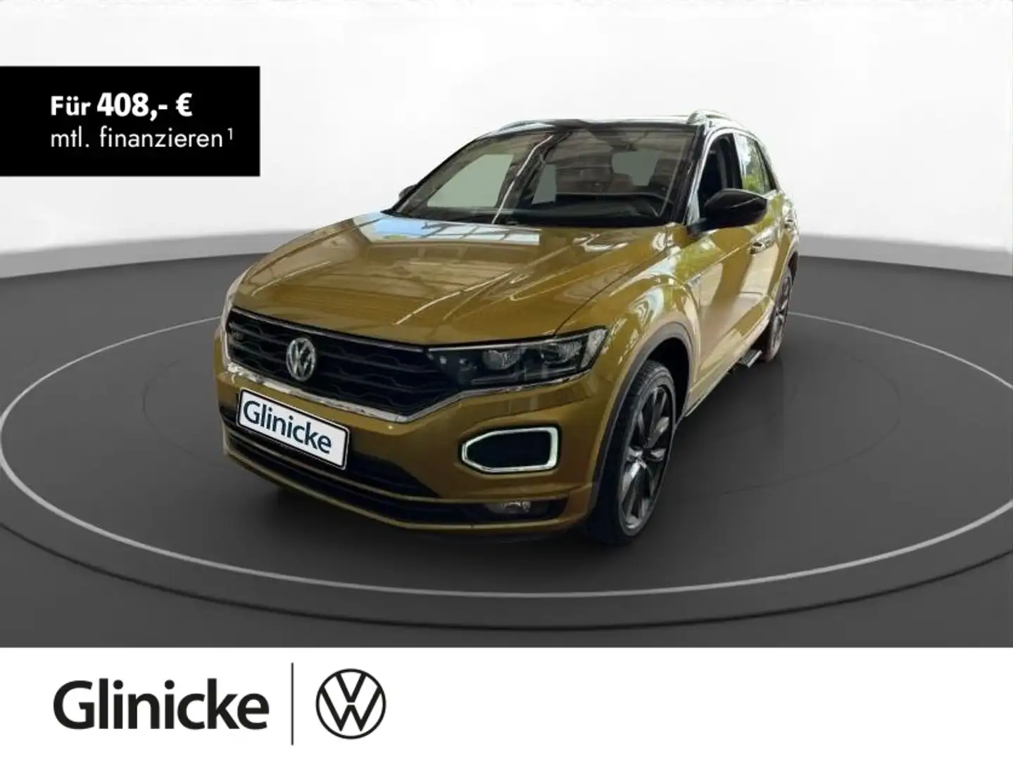 Volkswagen T-Roc 1.5 TSI DSG RüKa Klima Gelb - 1