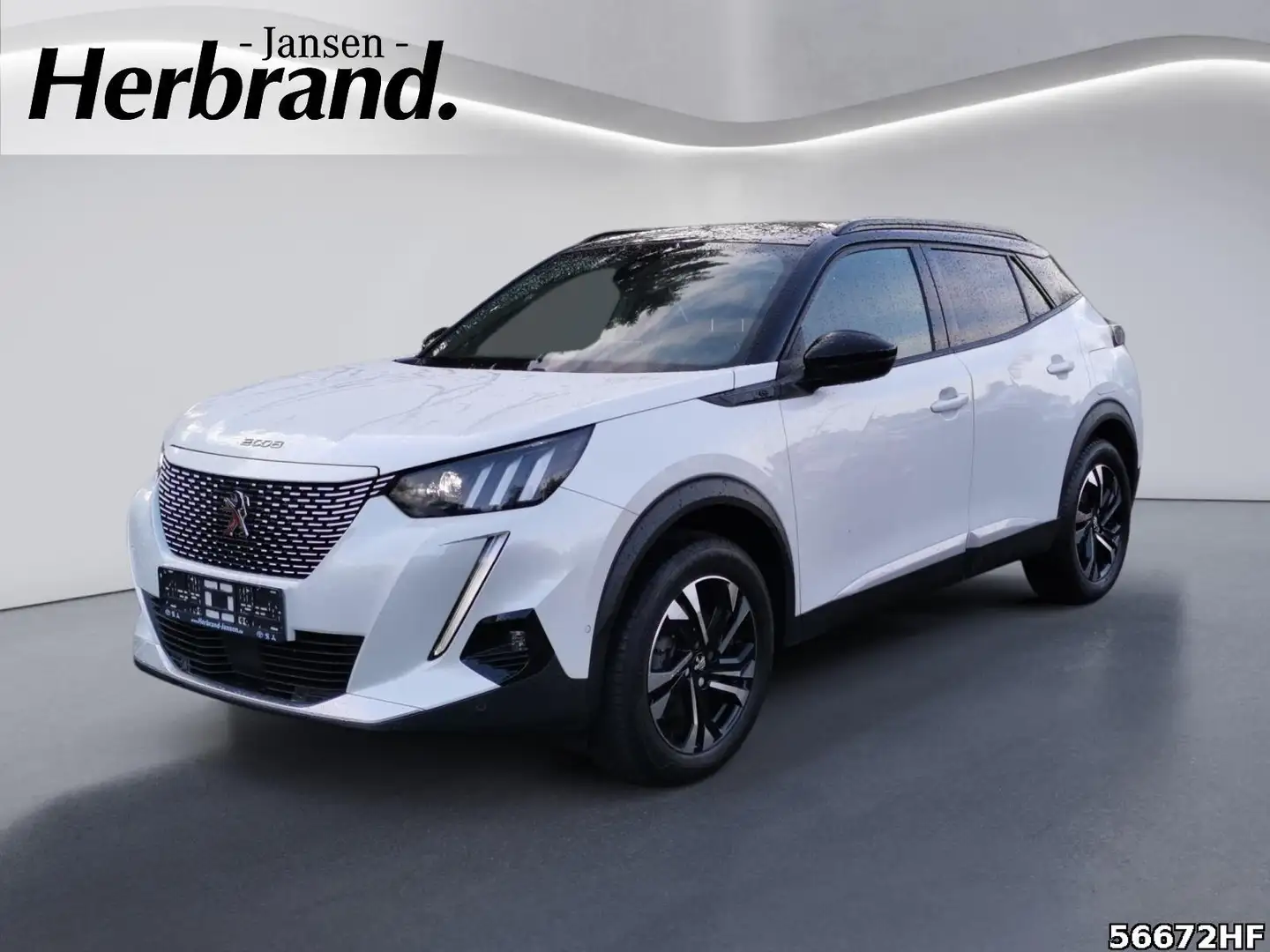 Peugeot e-2008 GT*Navi*Sitzhzg*LED*PDC+Cam*ACC* Weiß - 1