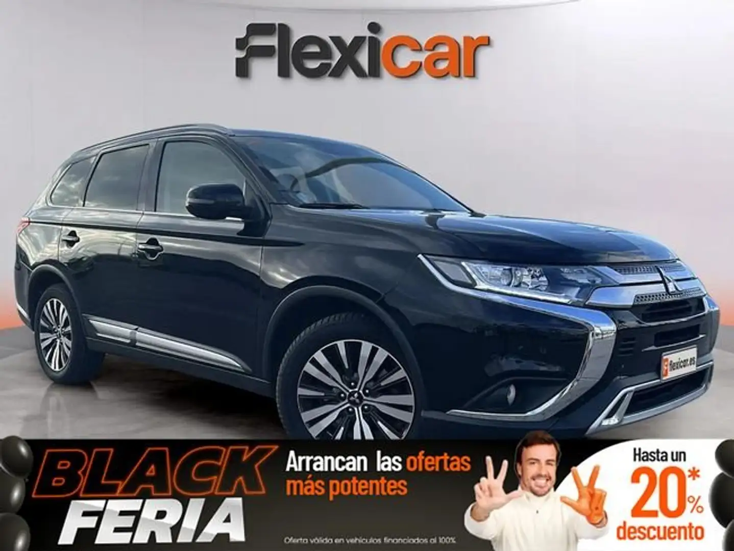 Mitsubishi Outlander 200 MPI Motion 2WD 5pl. CVT Negro - 1