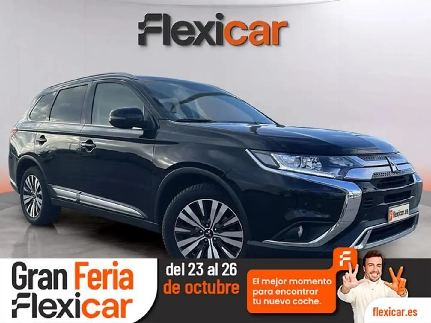 Mitsubishi Outlander 200 MPI Motion 2WD 5pl. CVT Noir - 1