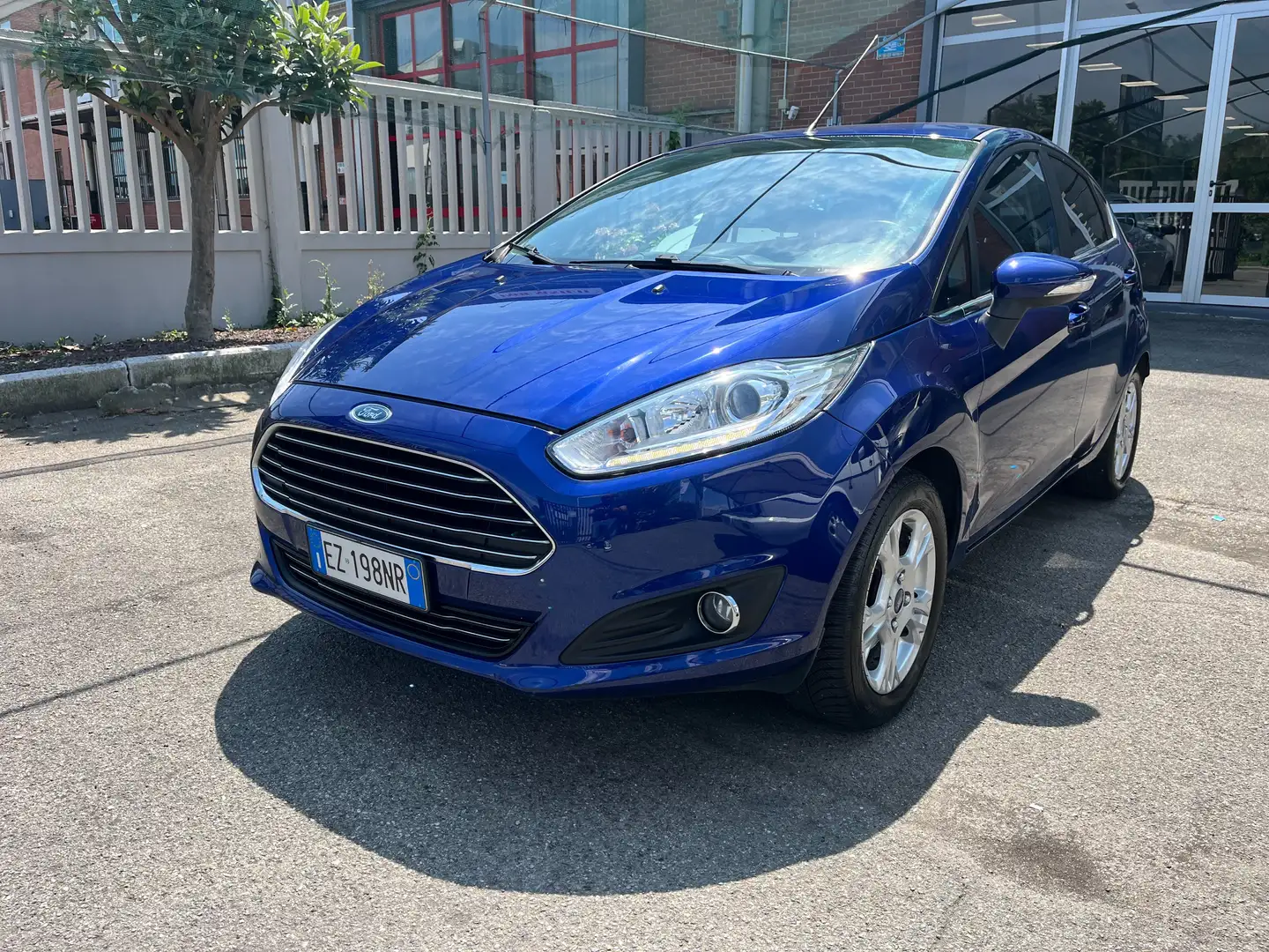Ford Fiesta Fiesta VI 2013 3p 1.0 Business 80cv E6 Blu/Azzurro - 1