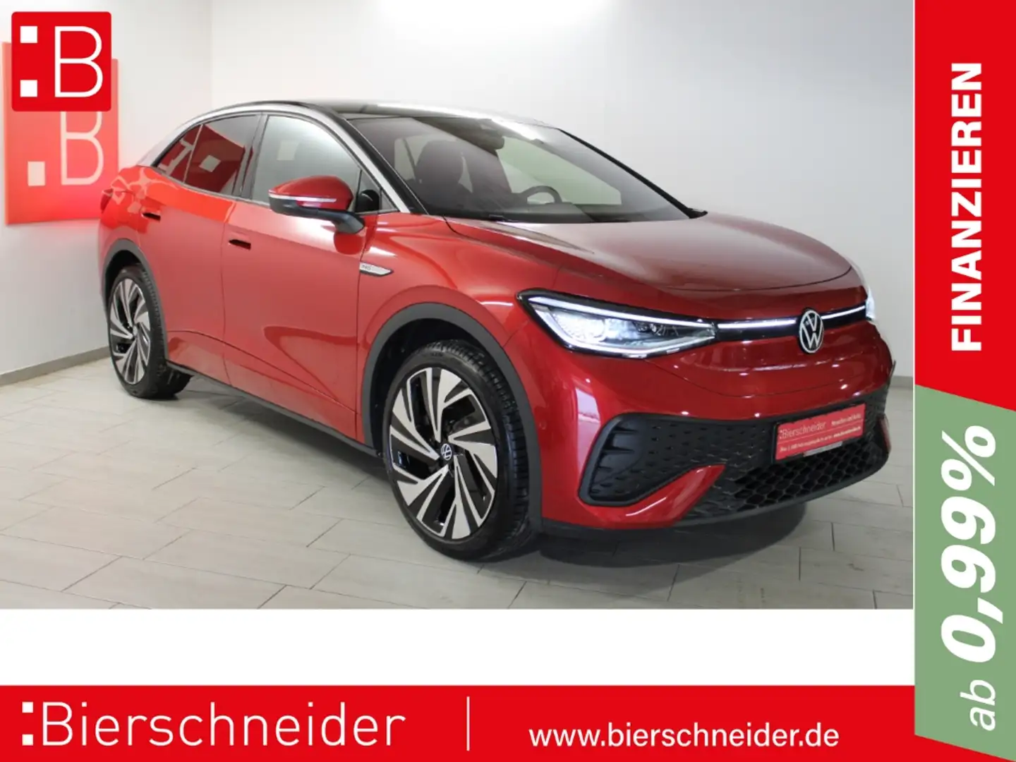 Volkswagen ID.5 Pro Perf. 19 AHK PANO Rot - 1