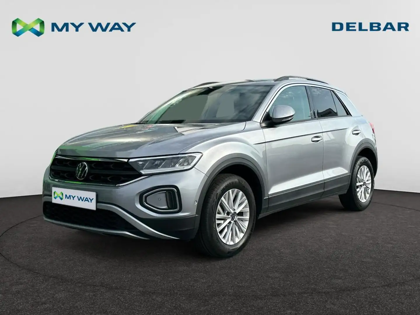 Volkswagen T-Roc T-Roc Life Business 1.0 TSI OPF 81 kW (110 ch) 6 vitesses manuel Gris - 1