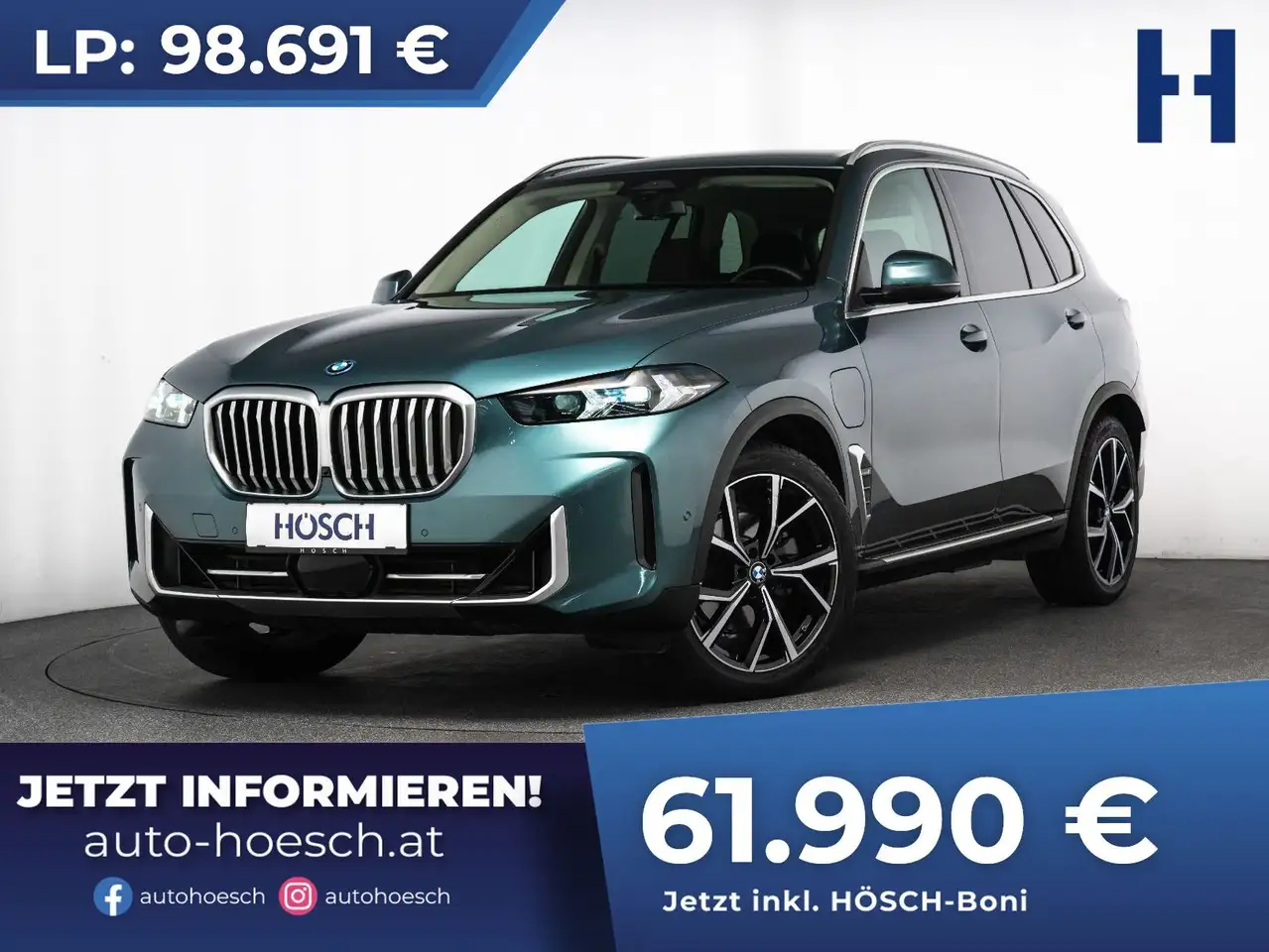 BMW X5 xDrive50e LUFTFEDERUNG AHK SCHNÄPPCHEN ++ — photo 1 of 40