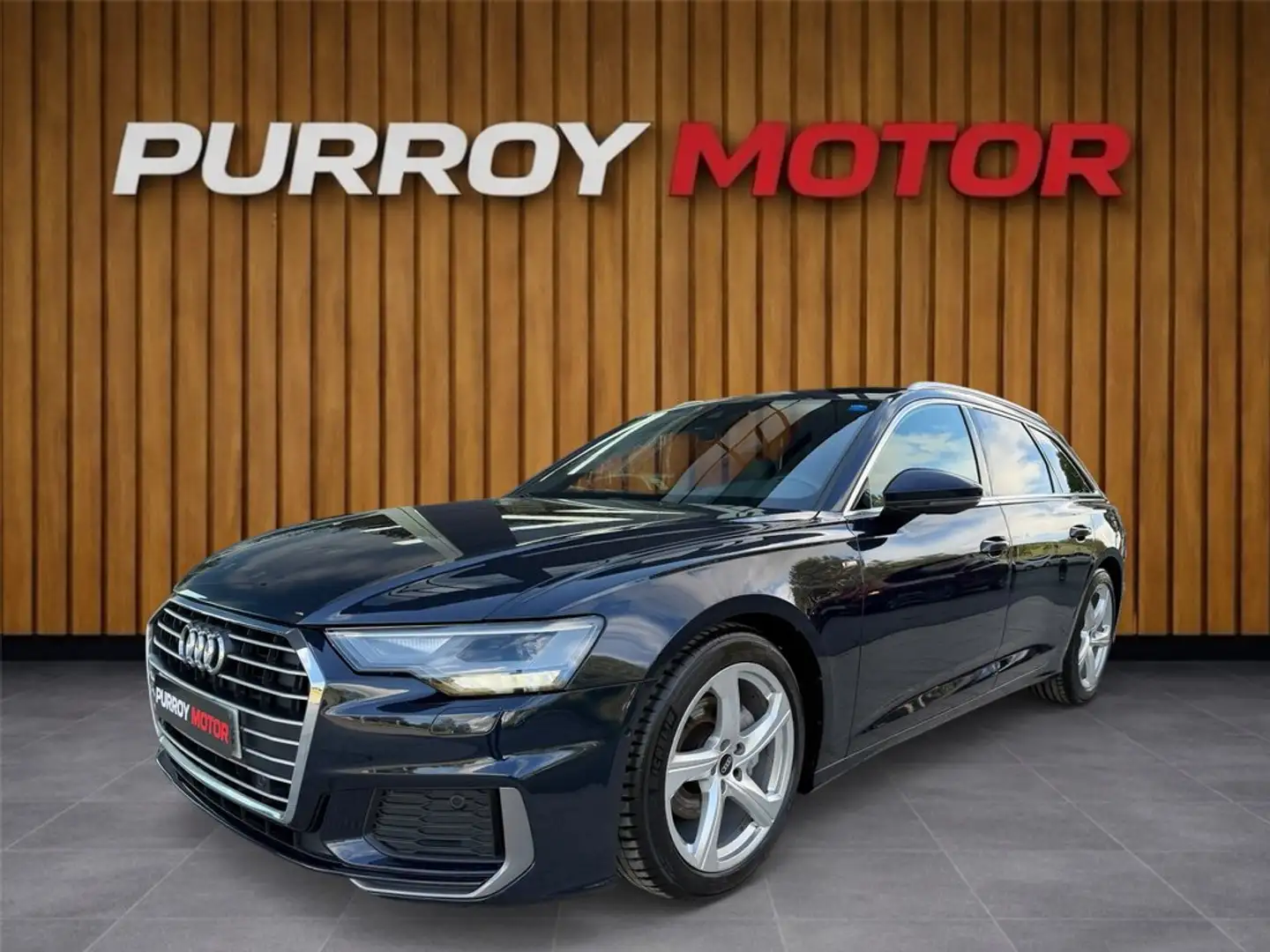 Audi A6 Avant S Line 40 TDI 150kW (204CV) S tron Azul - 1