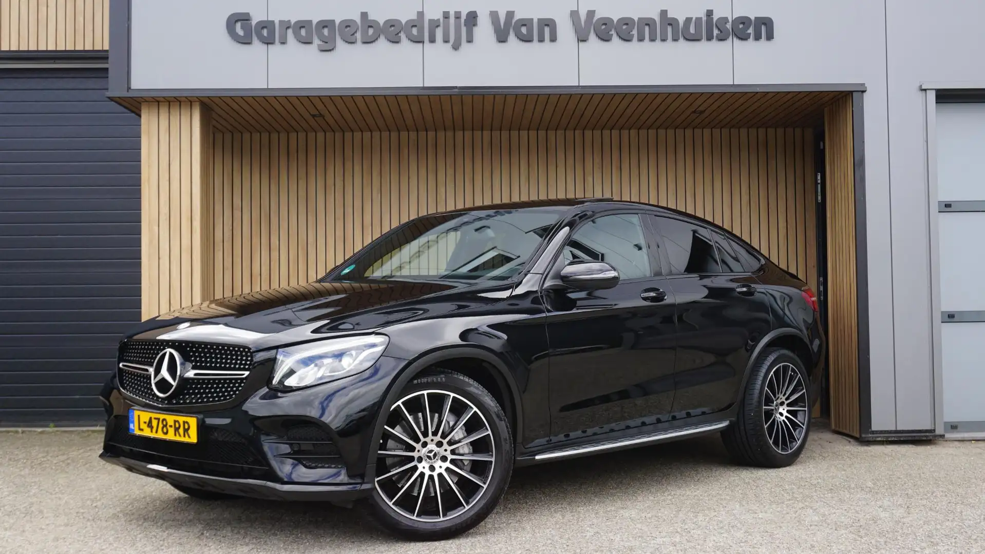 Mercedes-Benz GLC 300 Coupé 245pk 4MATIC AMG-Style & Night Pack Schuif/k Noir - 1