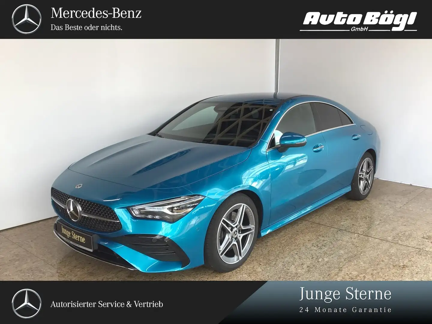 Mercedes-Benz CLA 200 CLA 200 d Coupé AMG Line Premium/Totw/LED/VKZ Bleu - 1
