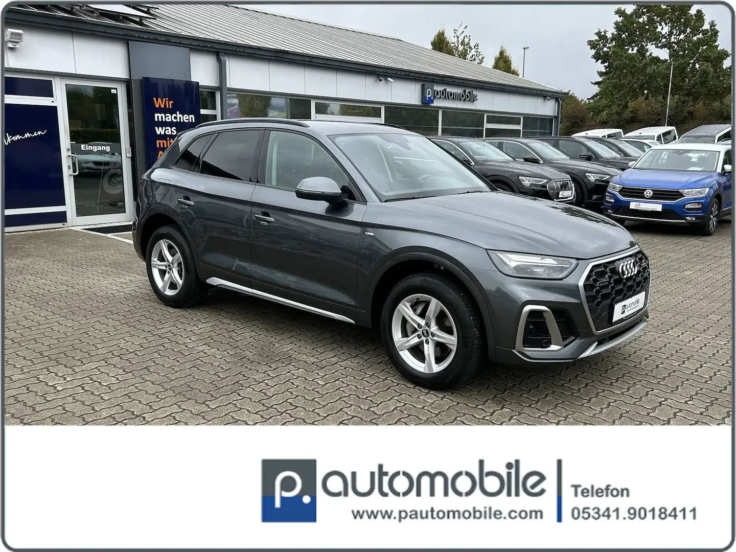 Audi Q5 40 TDI quattro S line S Tronic*LED*NAVI*GRA* Grau - 1