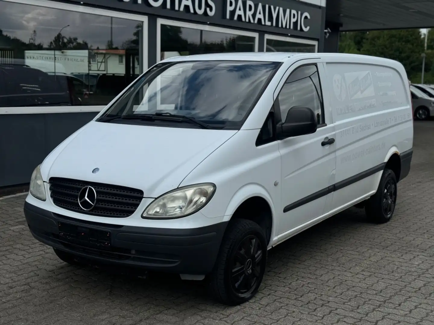 Mercedes-Benz Vito 115 CDI Kasten lang 4x4 *AHK*3-SITZ Білий - 1
