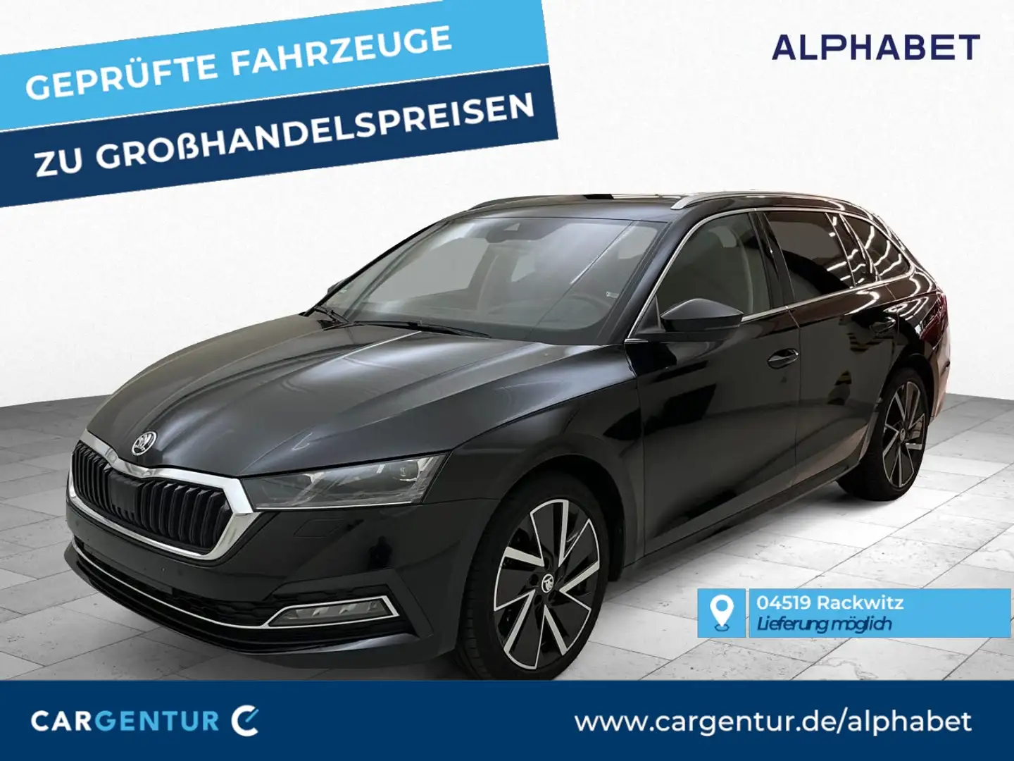 Skoda Octavia Combi 2.0 TDI First Edition Virtual AHK Zwart - 1