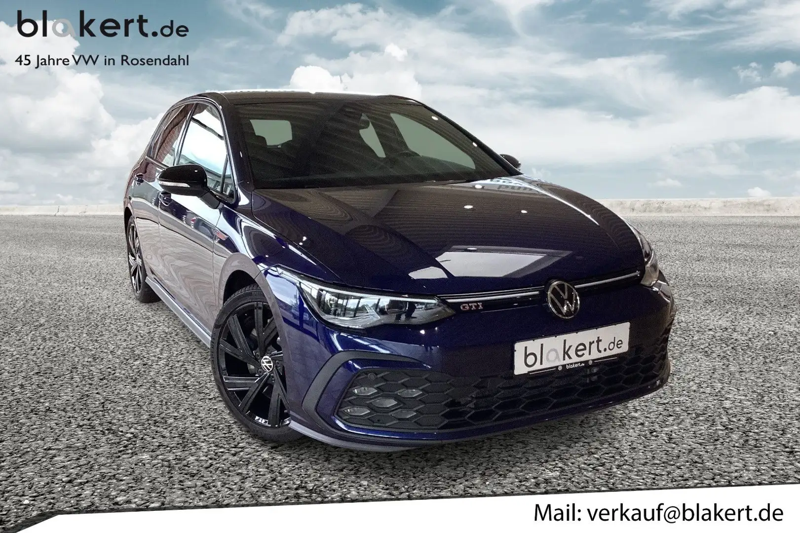 Volkswagen Golf VIII 2.0 GTI Blau - 1