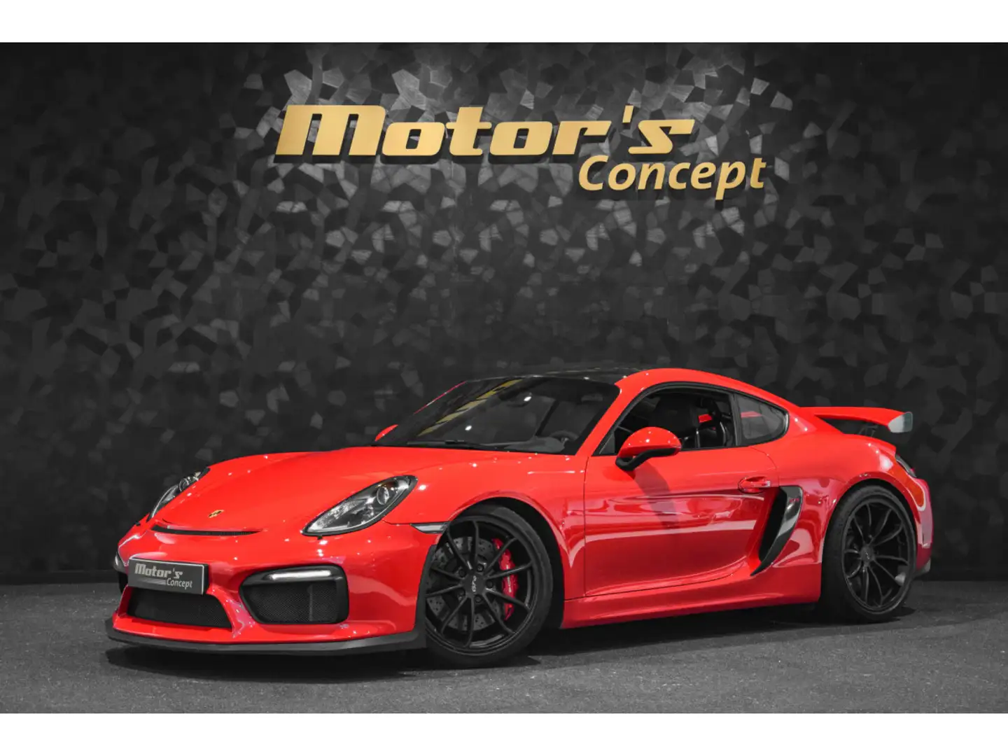 Porsche Cayman 981 GT4 Pack ClubSport Червоний - 1
