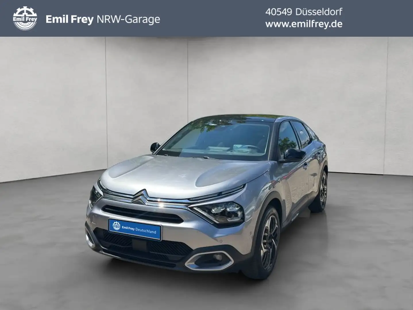 Citroen C4 PureTech 130 Stop&Start EAT8 SHINE PANO+LEDER+N Grau - 1