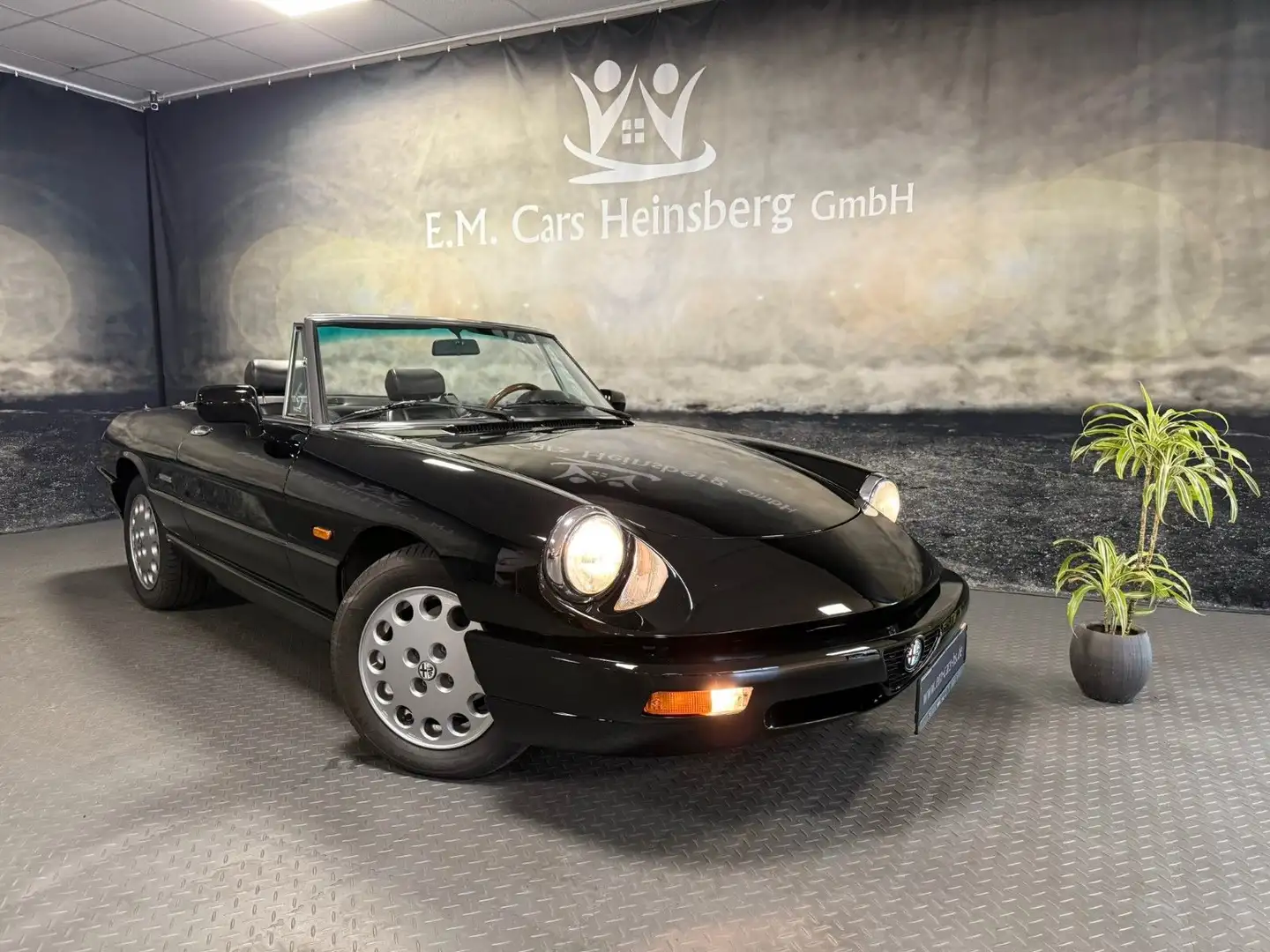 Alfa Romeo Spider 2.0 Serie 115 H-Kennz. Vollleder Negro - 1