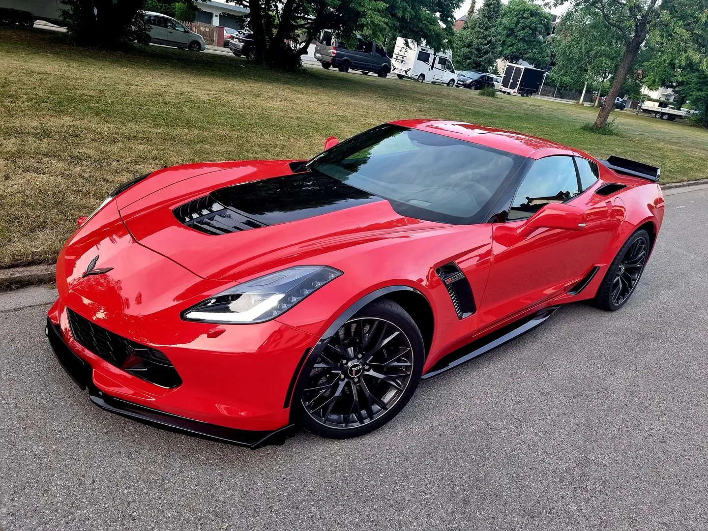 Corvette Z06 6.2 V8 Z06 AT8 Coupe * DEUTSCHE AUSLIEFERUNG! * Rot - 2