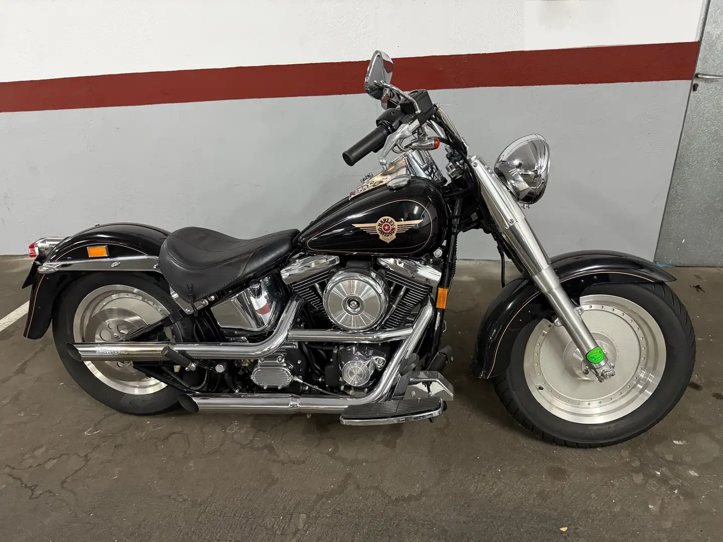 Harley-Davidson Fat Boy Negru - 1