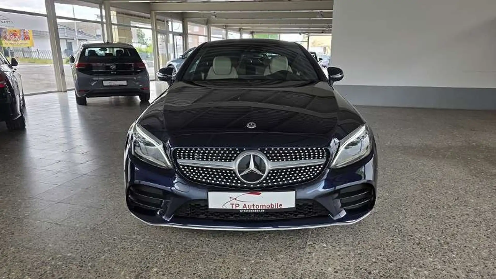 Mercedes-Benz C 200 Cp AMG*LED*Nav*Kam+Park*TM*SH*Smart*DAB*19 Blau - 2