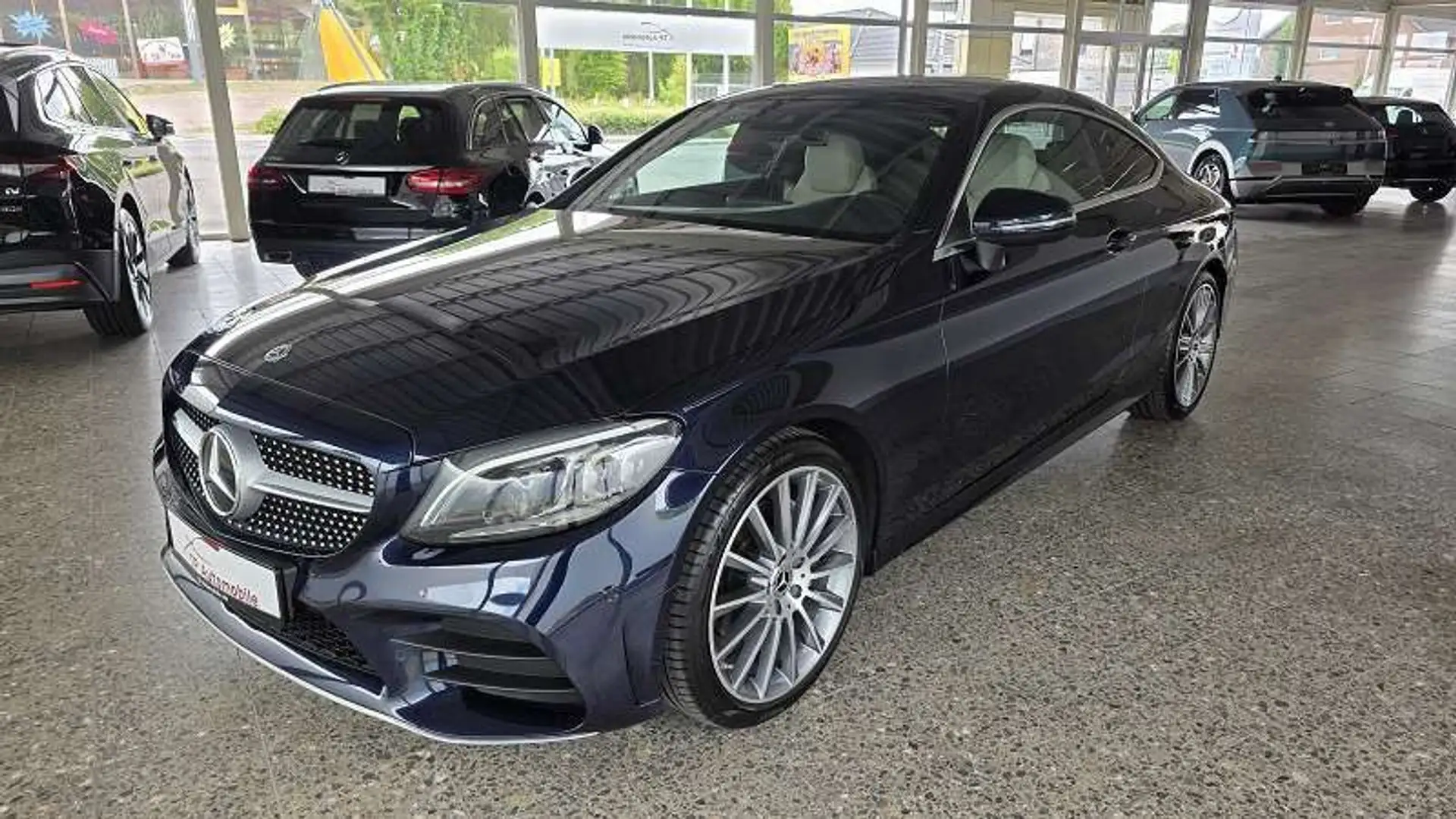 Mercedes-Benz C 200 Cp AMG*LED*Nav*Kam+Park*TM*SH*Smart*DAB*19 Blau - 1