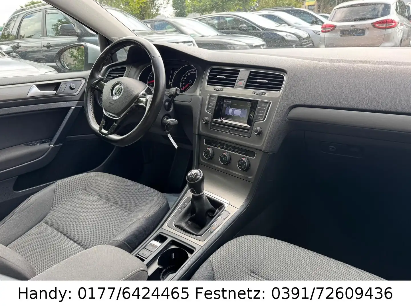 Volkswagen Golf VII 1.4 TSI 1.HAND/KLIMA/SHZ/PDC/ALU Plateado - 2