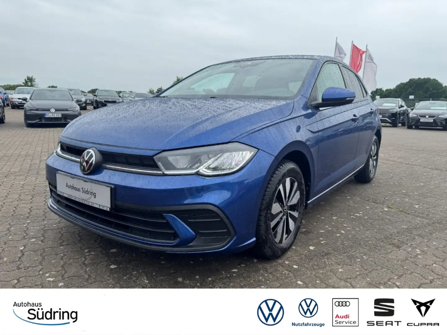 Volkswagen Polo 1,0 Move LED AppConnect Sitzhz. PDCv+h Blau - 1