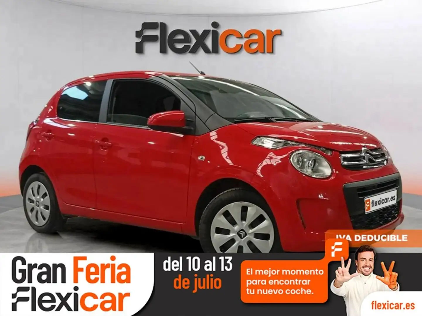 Citroen C1 VTi 53kW (72CV) S&S City Edition Rouge - 1