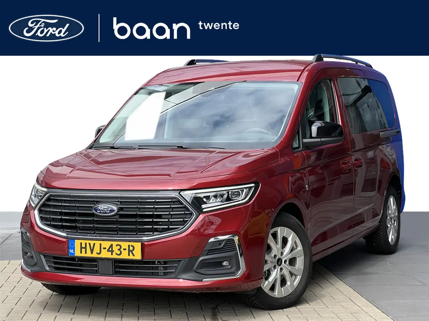 Ford Tourneo Connect 1.5 Plug-IN Hybrid 150 PK Automaat Titanium L2 | 7 Rood - 1