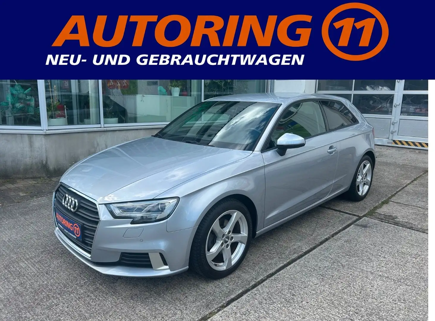 Audi A3 2.0 TDI Sport quattro LED*BANG&OLUFSEN* 53TKM Argent - 1