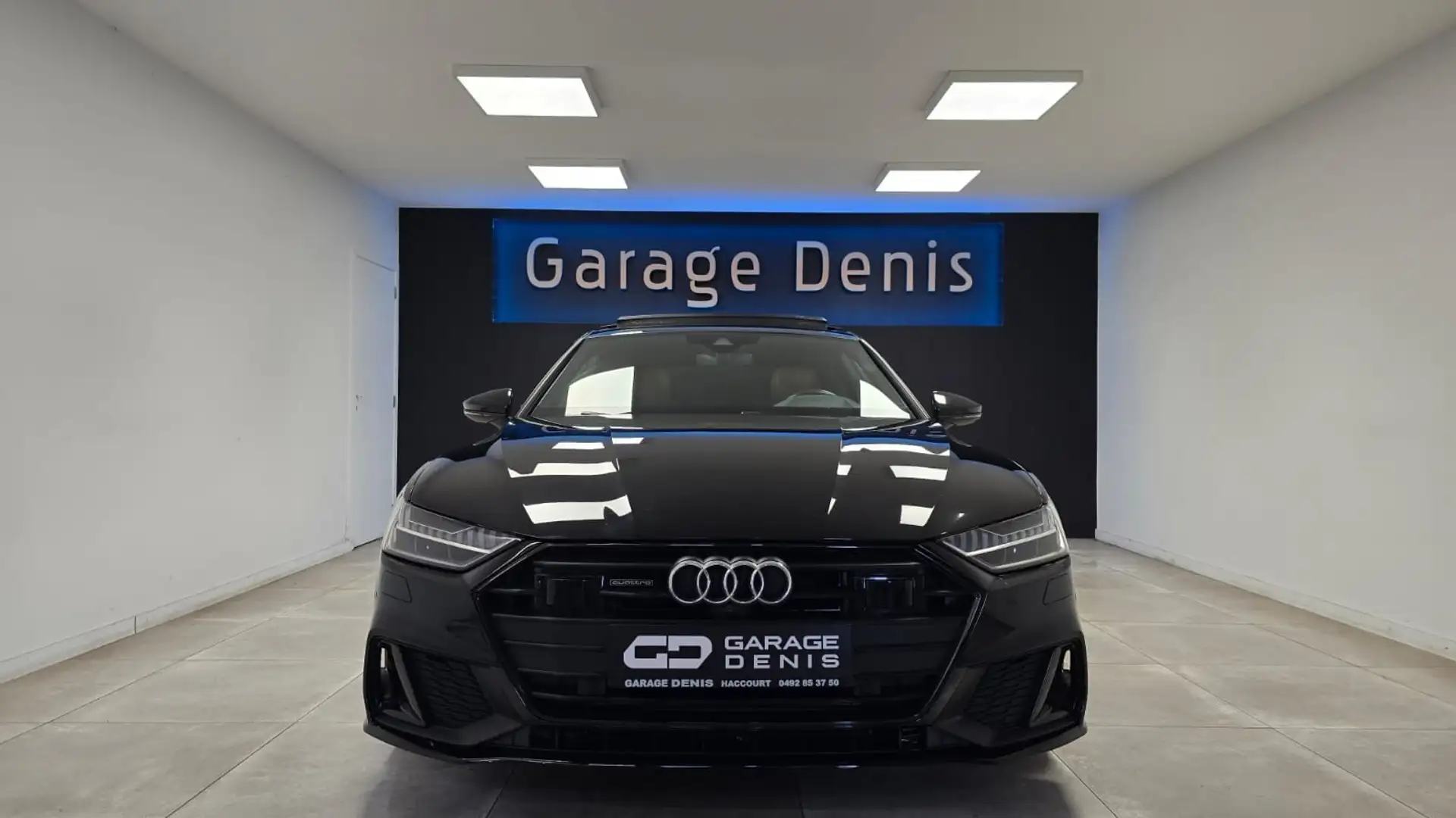 Audi A7 PHEV 55 TFSI e Quattro*S LINE*TOIT-PANO*LED*GPS Zwart - 2