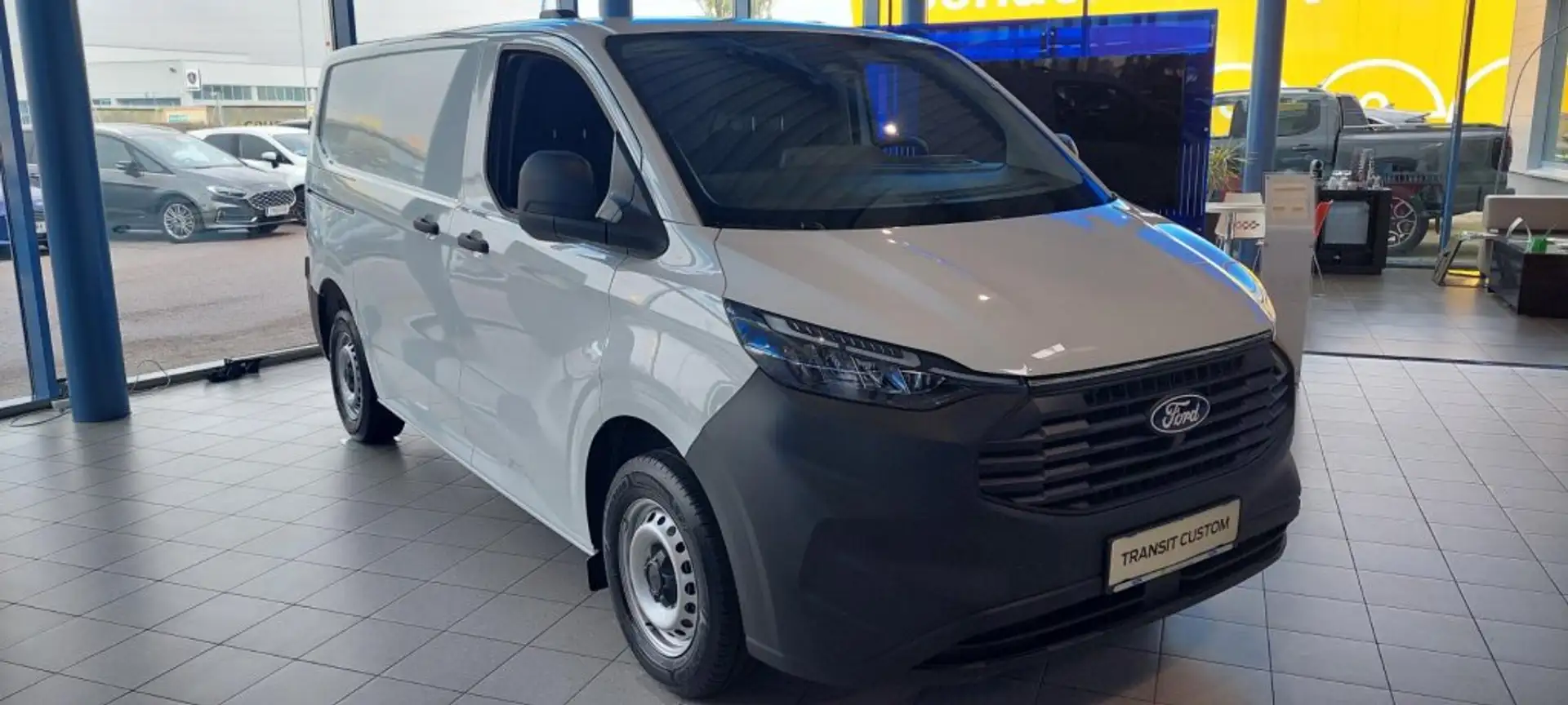 Ford Transit Custom KW Basis 280L1 2.0l EBL 81/110PS M6 LEASING AKTION Wit - 1