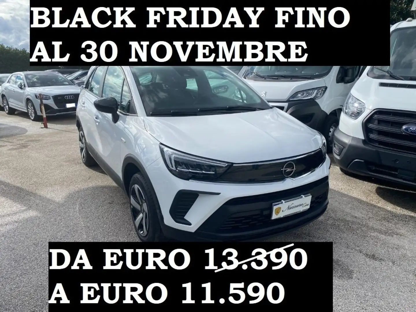 Opel Crossland 1.2 Turbo 12V 110 CV Start&Stop Edition Blanc - 1