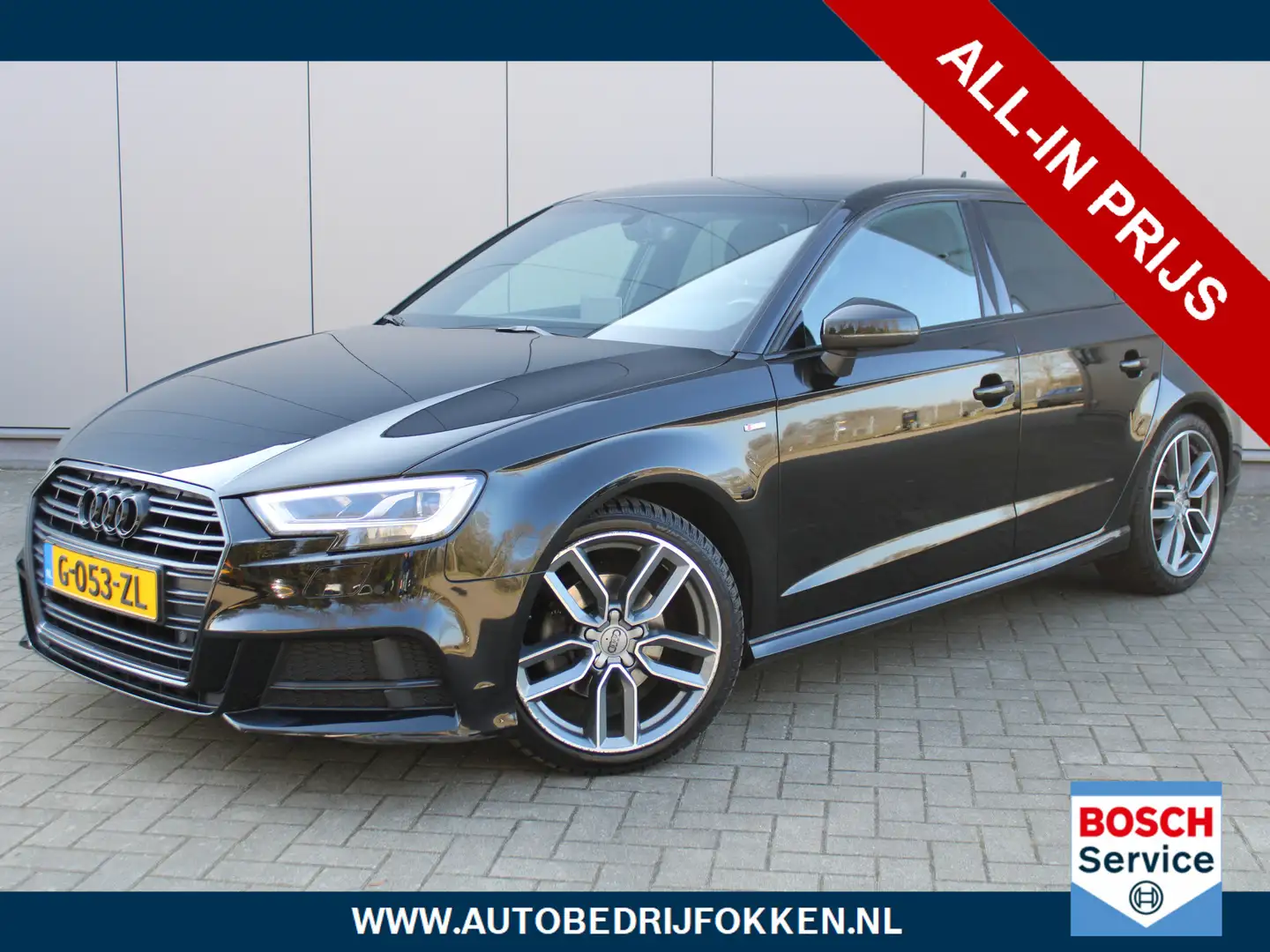 Audi A3 Sportback 35 TFSI 150pk CoD S-tronic S-Line | Virt Noir - 1