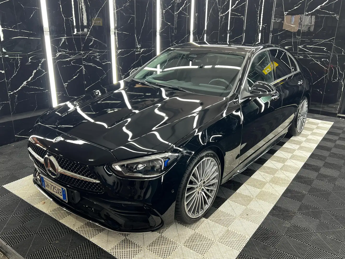 Mercedes-Benz C 220 Classe C-W206 Berlina d mhev Premium Plus auto Negro - 1