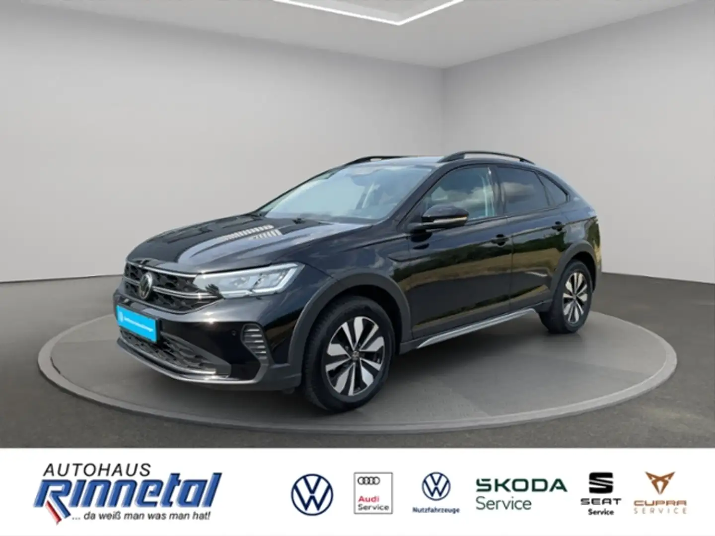 Volkswagen Taigo 1,0 TSI Goal 3J/100TKM+LED LICHT+BEATS+PDC+SITZHZ Schwarz - 1