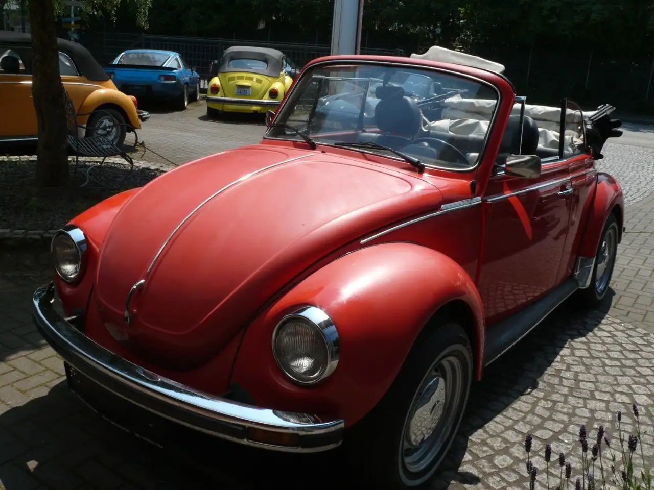 Volkswagen Käfer 1303 Cabriolet Stoffdach Ledersitze H ., foto 9