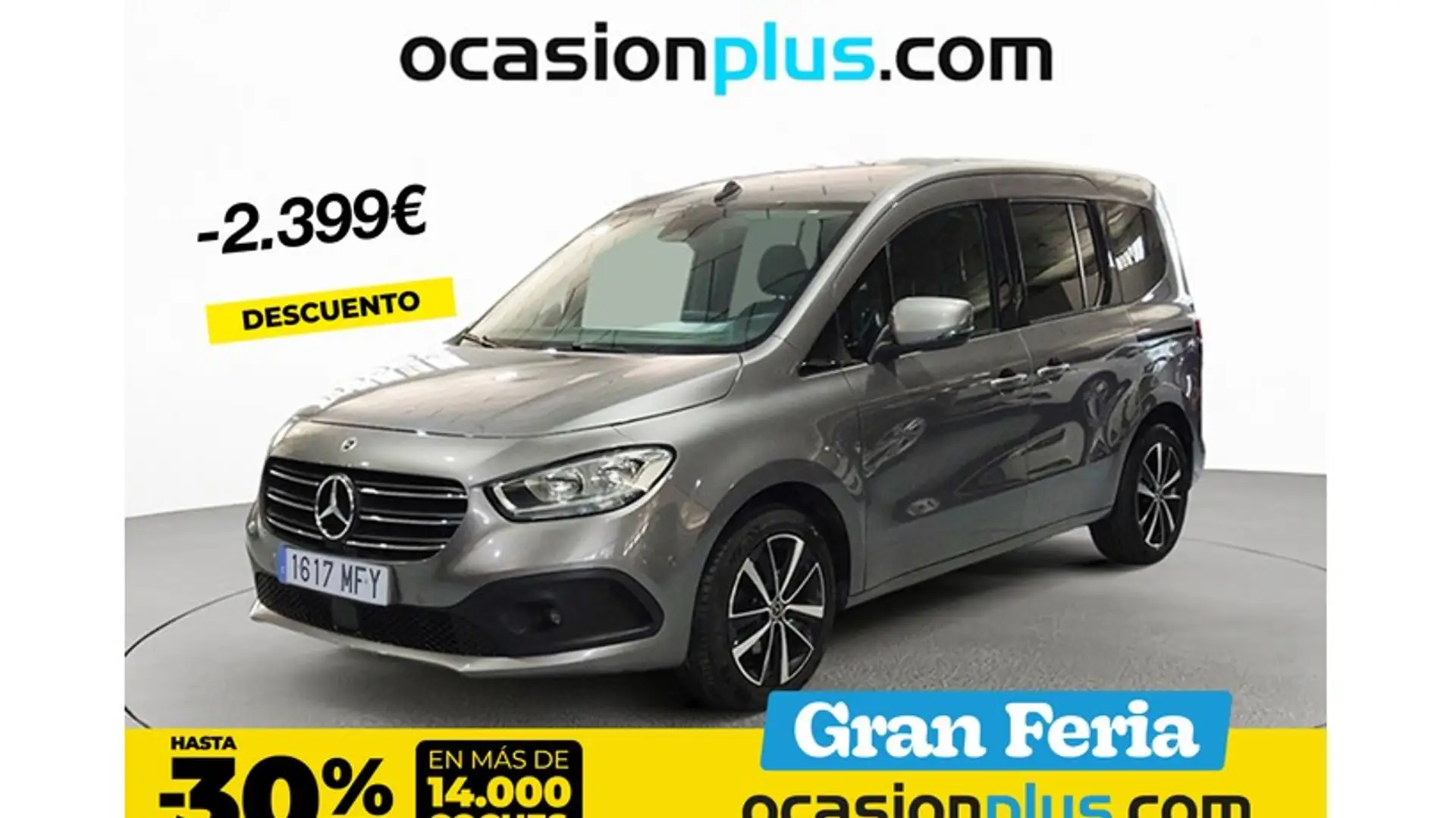 Mercedes-Benz T-Class 180d 7G-DCT Gris - 1