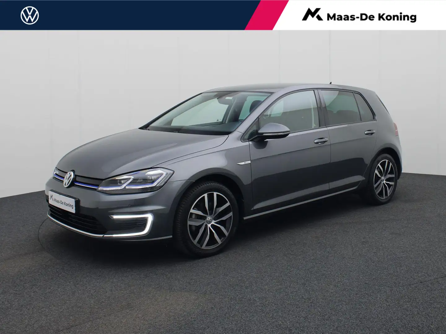 Volkswagen e-Golf E-DITION 100kW/136PK · Navigatie · Camera + Parkee Gris - 1