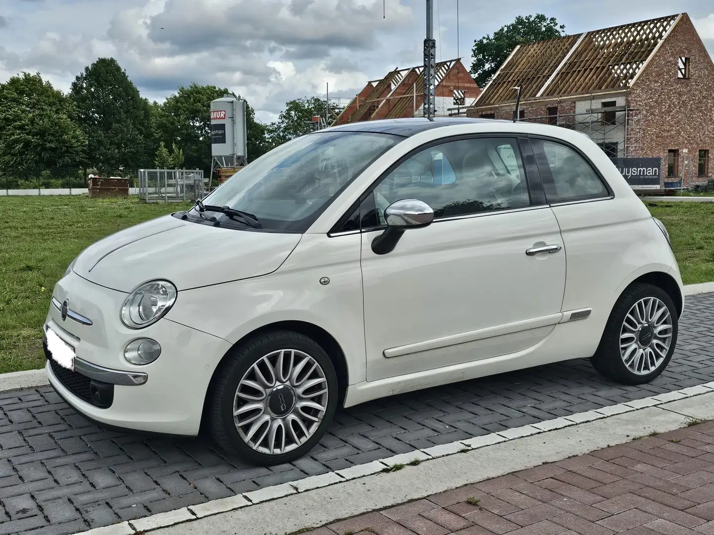 Fiat 500 500 1.2 Cult Blanc - 2