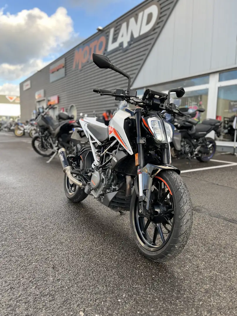 KTM 390 Duke Blanc - 2