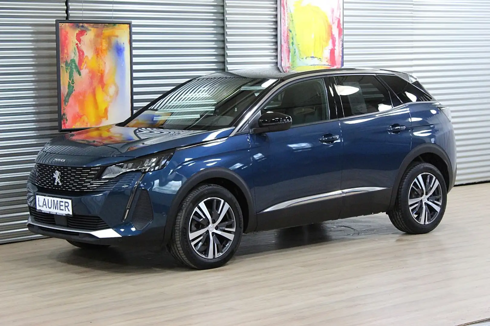 Peugeot 3008 PureTech 130 6-Gang-Manuell Allure +ACC/motoris... Blau - 1