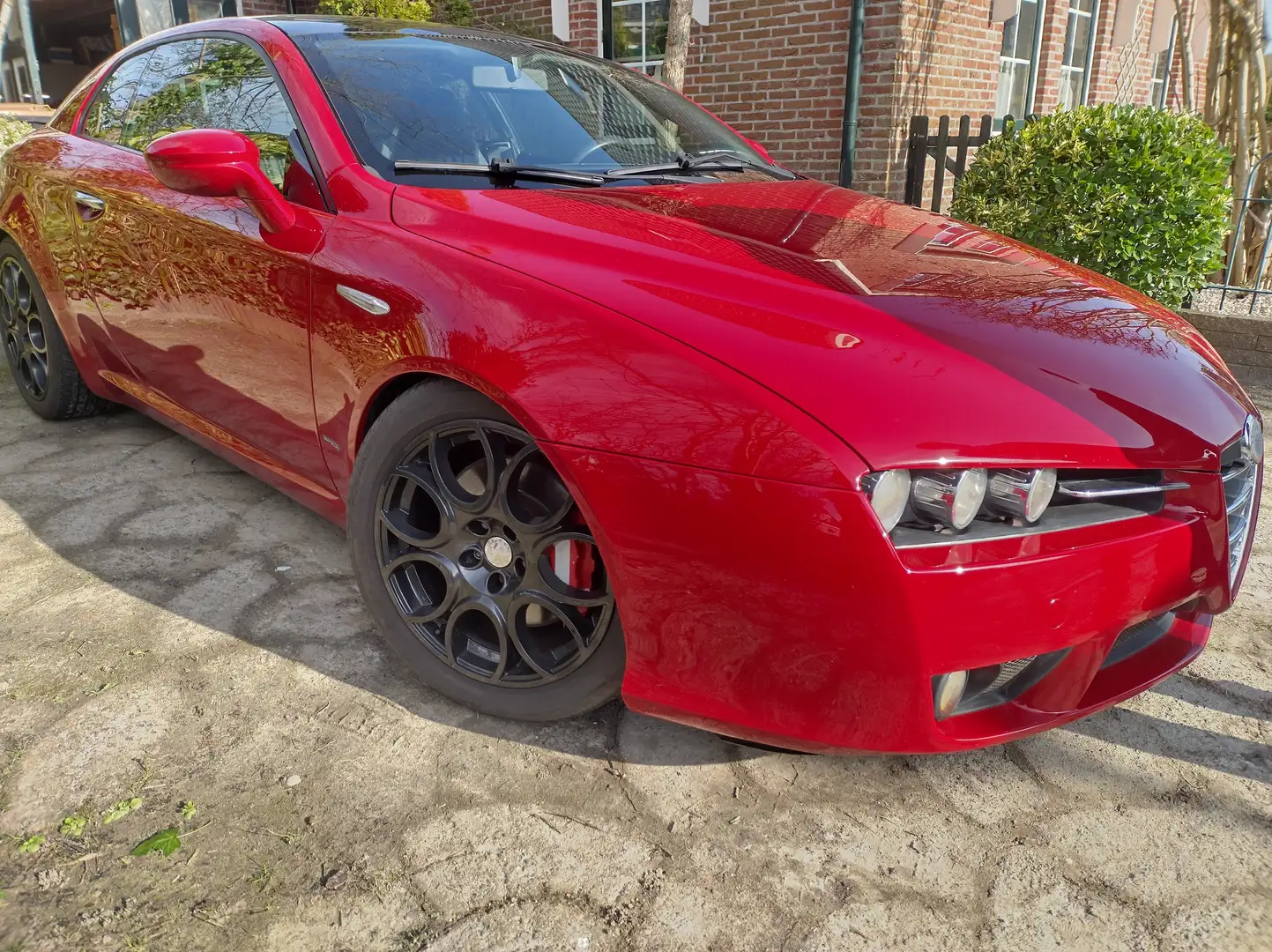 Alfa Romeo Brera Brera 3.2 JTS Q4 SkyWindow Rojo - 2