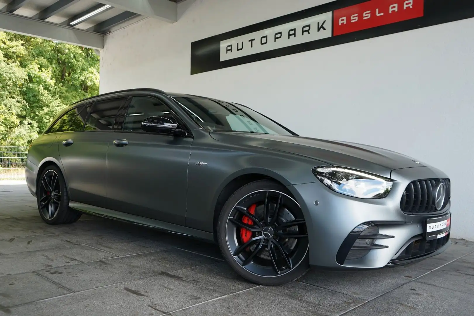 Mercedes-Benz E 53 AMG T 4Matic+Designo-Magno/Hagelschaden ! Grijs - 1